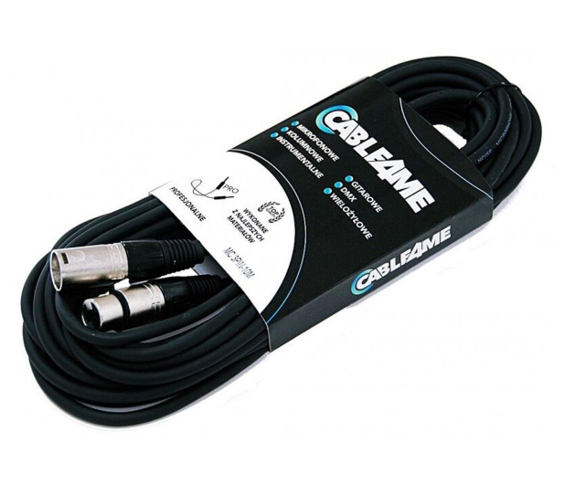 CABLE4ME przewód mikrofonowy sygnałowy XLR/XLR 10m - 1590451 - zdjęcie